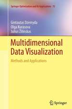 Multidimensional Data Visualization: Methods and Applications