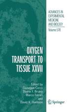 Oxygen Transport to Tissue XXVII