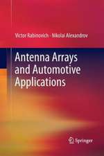 Antenna Arrays and Automotive Applications