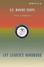 U.S. Marine Corps Lay Leader's Handbook