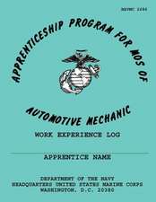 Apprentaceship Program for Mos of Automotive Mechanic