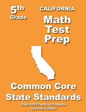 California 5th Grade Math Test Prep