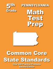 Pennsylvania 5th Grade Math Test Prep