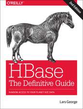 Hbase – The Definitive Guide 2e