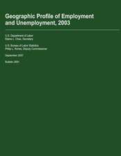 Geographic Profile of Employment and Unemployment, 2003