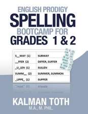 English Prodigy Spelling Bootcamp for Grades 1 & 2