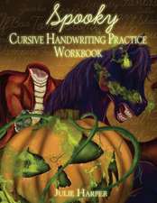 Spooky Cursive Handwriting Practice Workbook