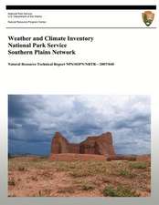 Weather and Climate Inventory National Park Service Southern Plains Network