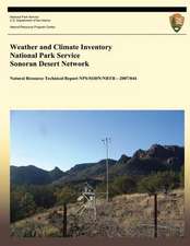 Weather and Climate Inventory National Park Service Sonoran Desert Network