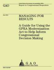 Managing for Results