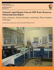 National Capital Region Network 2009 Water Resources Monitoring Data Report