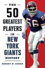 50 GREATEST PLAYERS IN NY GIANPB