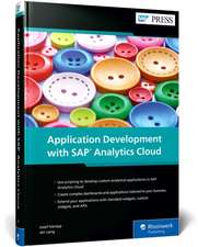 Application Development with SAP Analytics Cloud