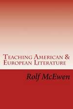 Teaching American & European Literature