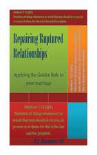 Repairing Ruptured Relationship