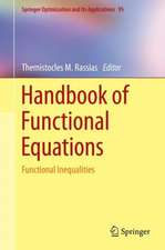 Handbook of Functional Equations: Functional Inequalities