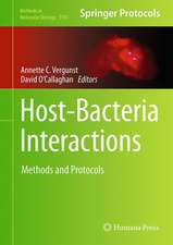 Host-Bacteria Interactions: Methods and Protocols