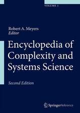 Encyclopedia of Complexity and Systems Science