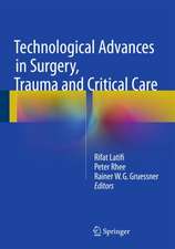 Technological Advances in Surgery, Trauma and Critical Care