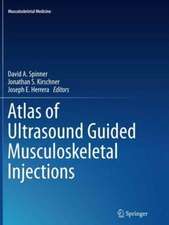 Atlas of Ultrasound Guided Musculoskeletal Injections