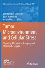 Tumor Microenvironment and Cellular Stress: Signaling, Metabolism, Imaging, and Therapeutic Targets