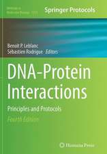 DNA-Protein Interactions: Principles and Protocols