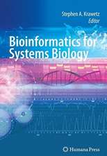 Bioinformatics for Systems Biology