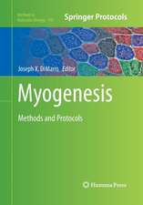 Myogenesis: Methods and Protocols