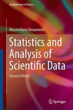 Statistics and Analysis of Scientific Data