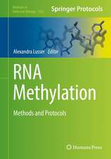 RNA Methylation: Methods and Protocols