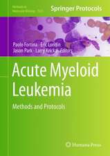 Acute Myeloid Leukemia: Methods and Protocols