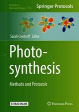 Photosynthesis: Methods and Protocols