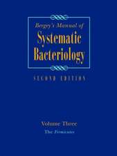 Bergey's Manual of Systematic Bacteriology: Volume 3: The Firmicutes