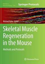 Skeletal Muscle Regeneration in the Mouse: Methods and Protocols