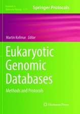 Eukaryotic Genomic Databases: Methods and Protocols