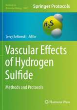 Vascular Effects of Hydrogen Sulfide: Methods and Protocols