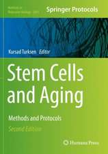 Stem Cells and Aging: Methods and Protocols