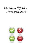 Christmas Gift Ideas Trivia Quiz Book