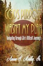 God's Purpose Wasn't My Plan