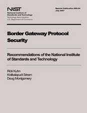 Border Gateway Protocol Security