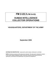 Human Intelligence Collector Operations