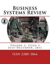 Business Systems Review - ISSN 2280-3866