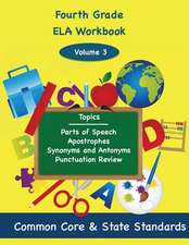 Fourth Grade Ela Volume 3