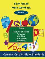 Sixth Grade Math Volume 7