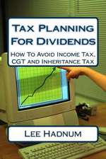 Tax Planning for Dividends