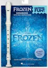 Frozen Recorder Fun! Beginner Recorder Pack with Songbook and Instrument Easy Disney Songs for Kids Learn to Play Recorder with Fingering Chart and Instructions