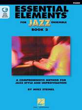 Essential Elements for Jazz Ensemble Book 2 - Piano