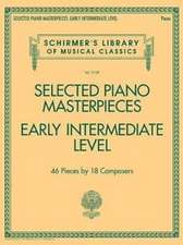 Selected Piano Masterpieces - Early Intermediate Level