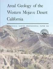 Areal Geology of the Western Mojave Desert California