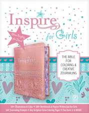 Inspire Bible for Girls NLT (Leatherlike, Pink)